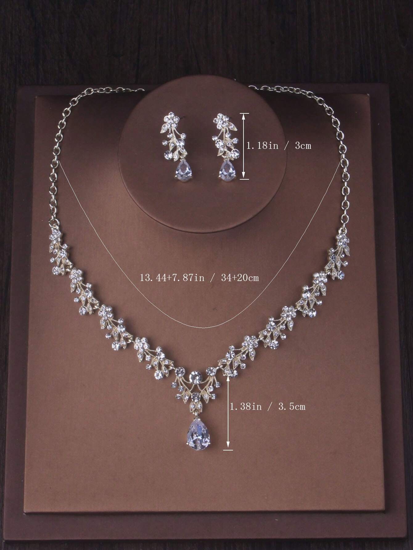 High-End Bridal Jewelry Set