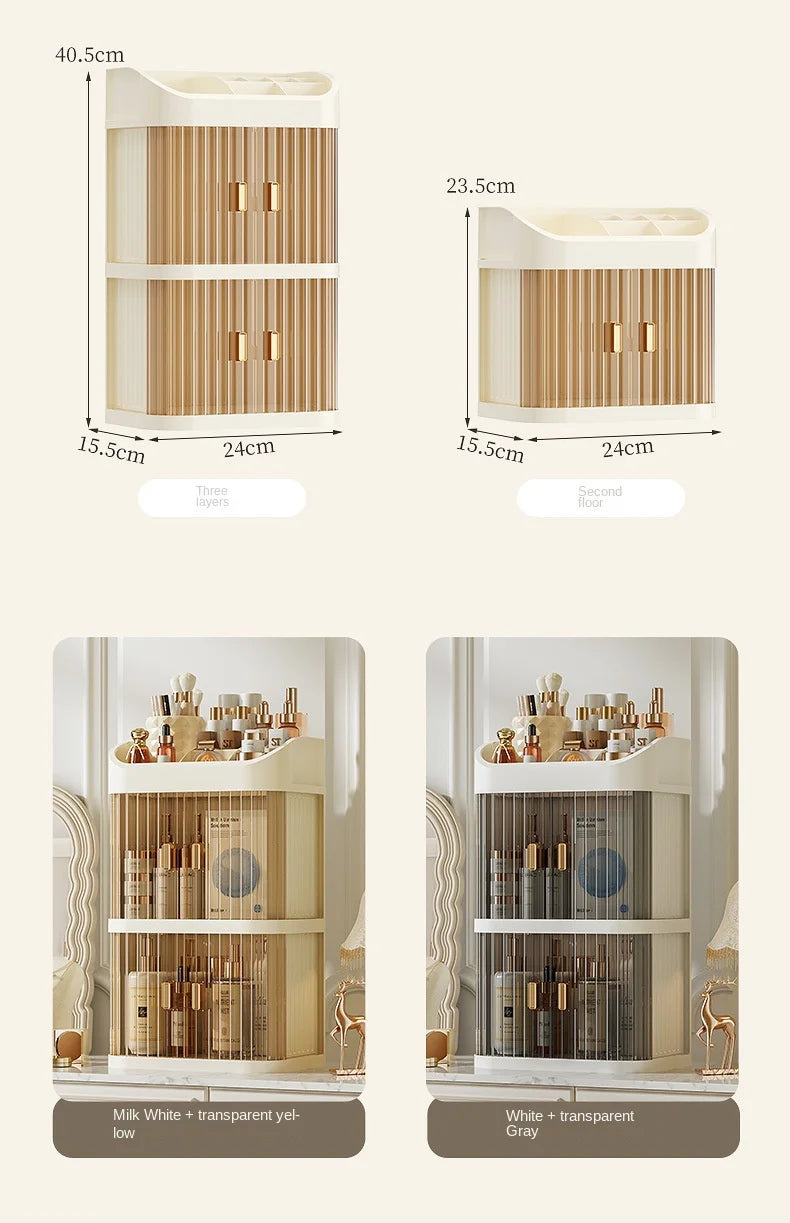 Elegant Large Cosmetic Storage Box