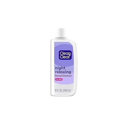 Clean & Clear Night Relaxing Deep Cleaning Face Wash, 8 Fluid Ounce (Packaging May Vary)