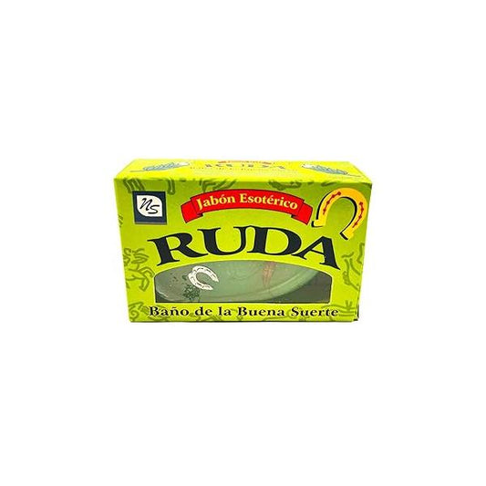 Nuestra Salud - Rue Herb Soap Bar Gentle Moisturizing Action for Hand, Face, and Body 100% Natural Organic Healthy Skin